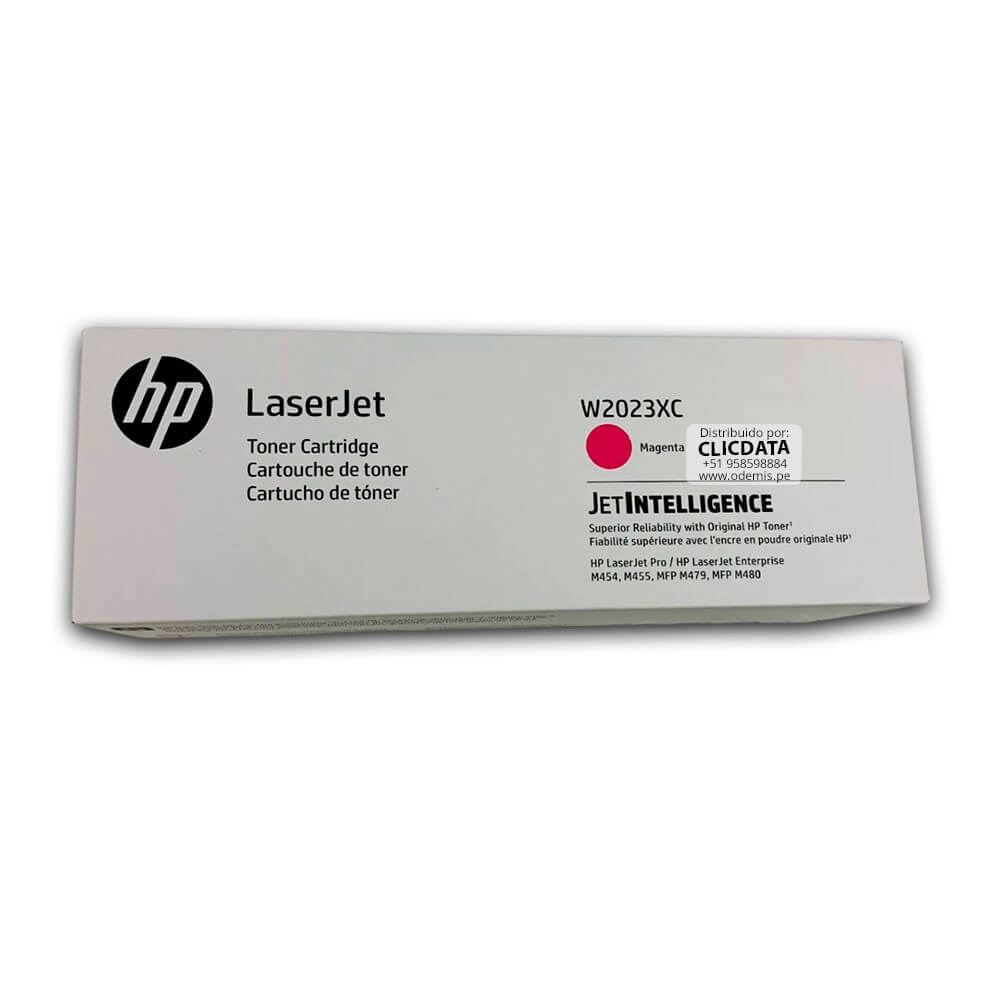 Toner HP 414XC W2023XC Magenta M455, M479, M480, M454 6.000 pag