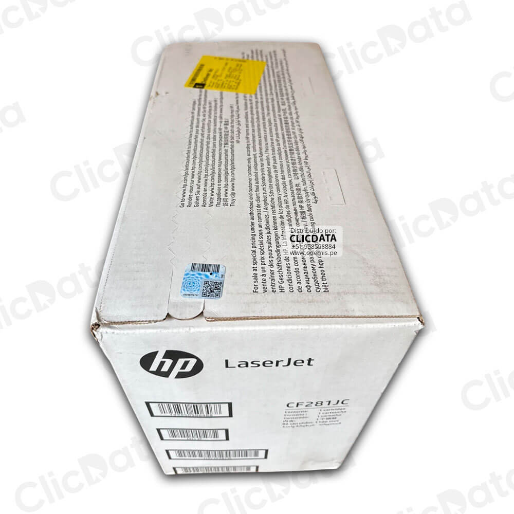 Toner HP 81JC CF281JC Negro M606, M605, M630 30.000 pag
