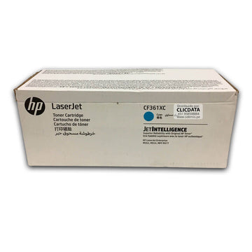 Toner HP 508XC CF361XC Cian M553dn, M552dn 9,500 pag, Original