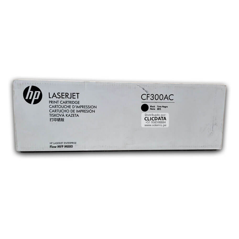 Toner HP 827AC CF300AC Negro Pro M880z, M880z 29,500 pag