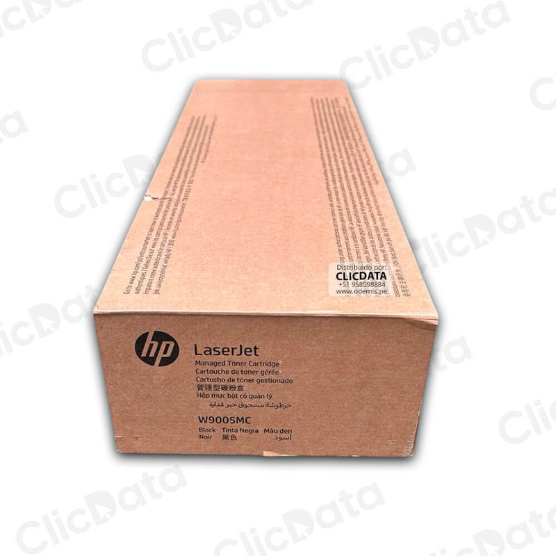 Toner HP W9005MC Negro E72530Dn, E72525Dn, E72535Dn 48,000 pag
