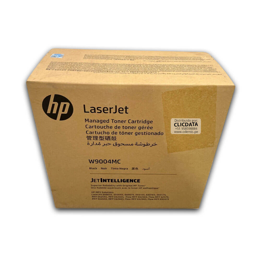 Toner Hp W9004MC Negro E62565, E62575Z, E60055Dn 50,000 pag
