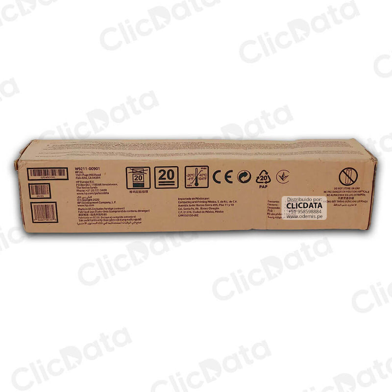 Toner Hp W9211MC Cyan E78330, E78323, E78325 28,000 pag