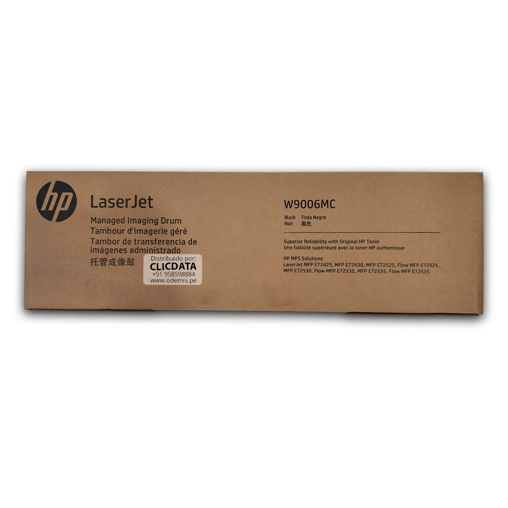 Unidad de Imagen Hp W9006MC E72535, E72525,E72530 200,000 pag