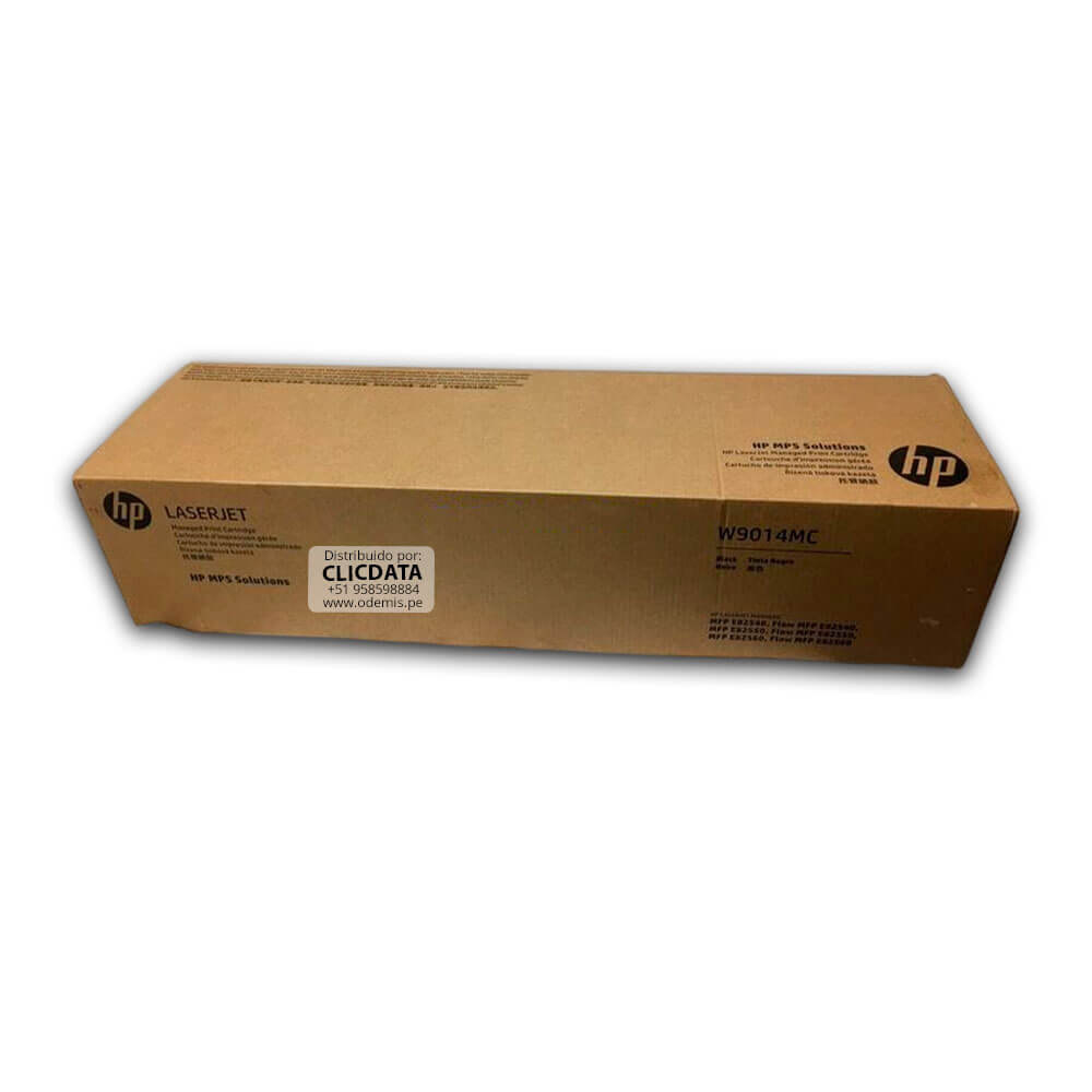 Toner Hp W9014MC Negro E82560, E82540, MFP E82550 69,000 pag