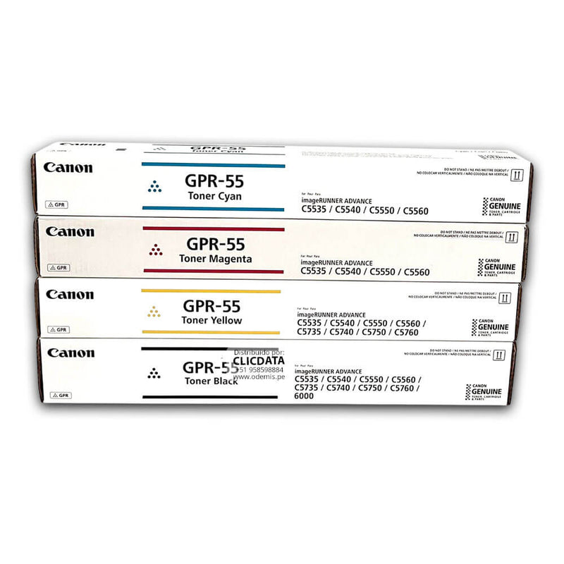 Toner Canon GPR 55 C5560i, C5550i, C5540i, C5535i kit Original