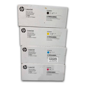 Toner Hp 508XC M552dn, M553dn, M553x, M577dn kit Completo
