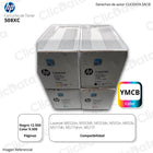 Toner Hp 508XC M552dn, M553dn, M553x, M577dn kit Completo