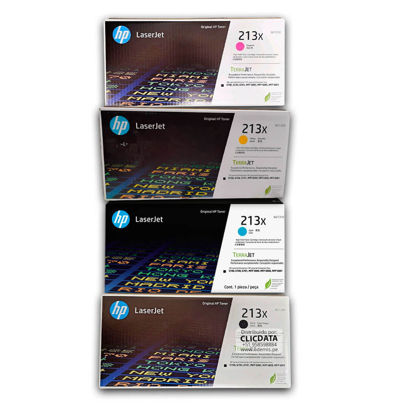 Toner HP 213X LaserJet 5700, 5800, 6700, 6800 kit Original