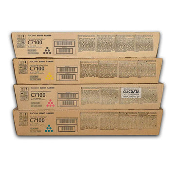 Toner Ricoh C7100 Negro y Colores kit Completo Original