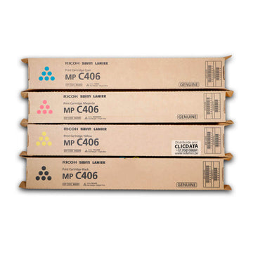 Toner Ricoh MP C406, MP C407, MP C306, MP C307 Kit Completo