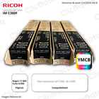 Toner Ricoh IM C300F, IM C400F Negro y Colores Kit Completo