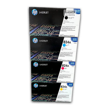 Toner Hp 823A, 824A CYMK CP6015, CP6015de Kit Completo