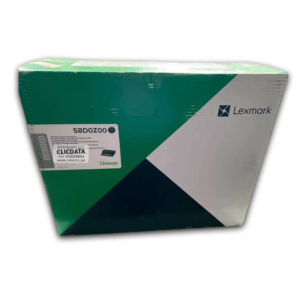 Unidad de Imagen Lexmark 58D0Z00 MX822ade, MX722adhe 150,000 Pag