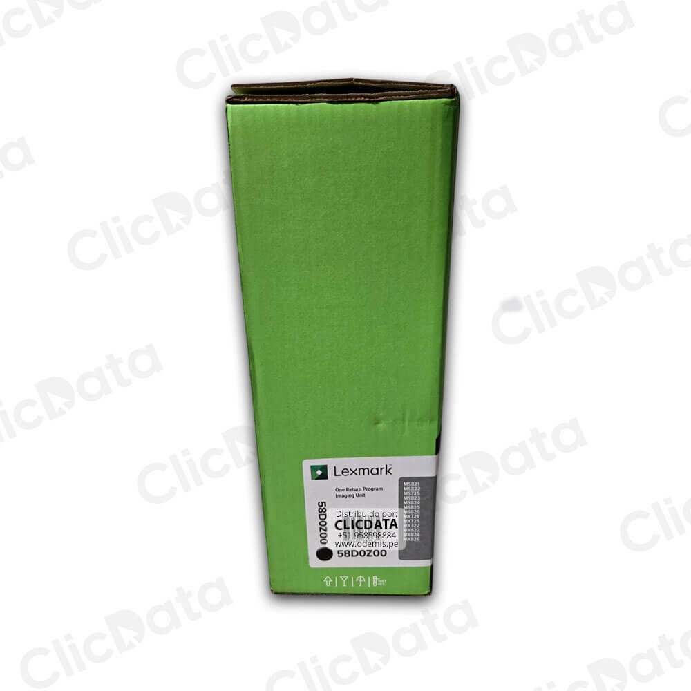 Unidad de Imagen Lexmark 58D0Z00 MX822ade, MX722adhe 150,000 Pag