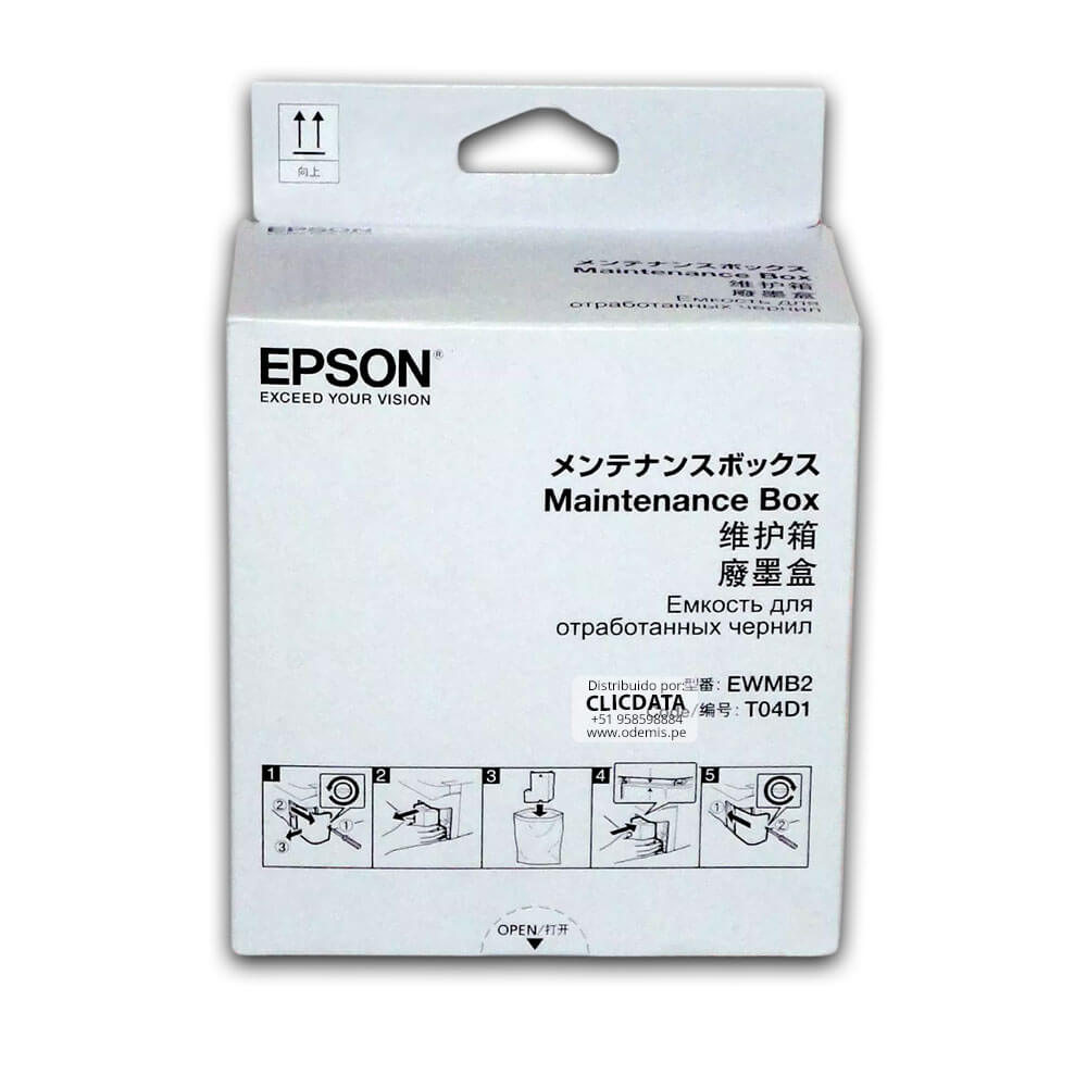 Caja de Mantenimiento Epson T04D1 M3170, M1170, M2170 Original