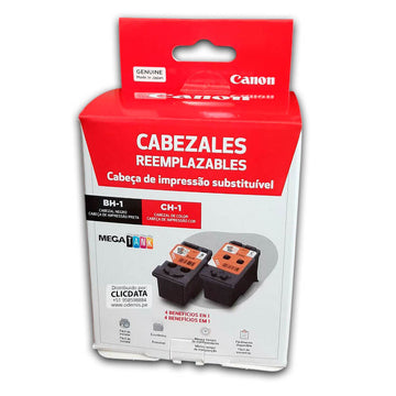 Pack Cabezal Canon BH-1 + CH-1 Negro y Color Original