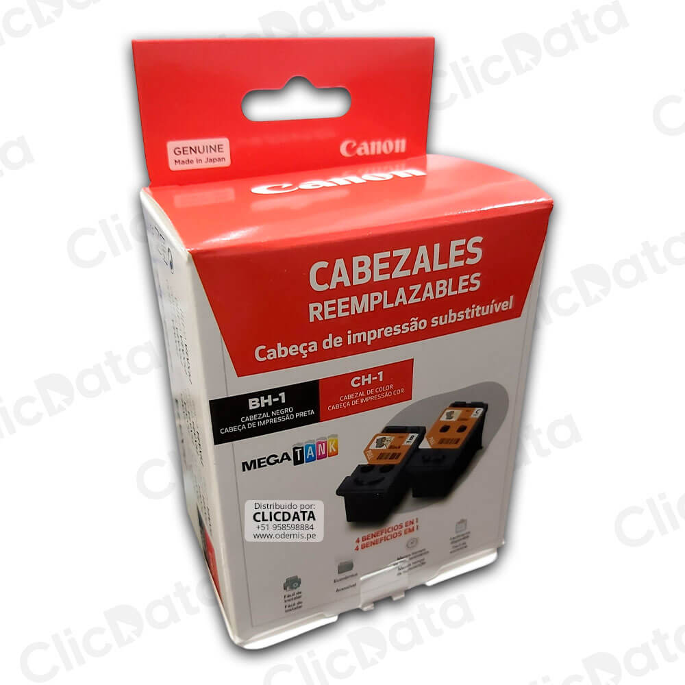 Pack Cabezal Canon BH-1 + CH-1 Negro y Color Original