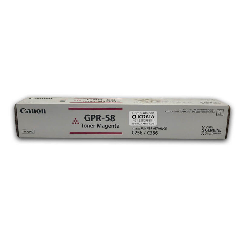 Toner Canon GPR-58 Magenta C357iF, C356iF 18,000 pág Original