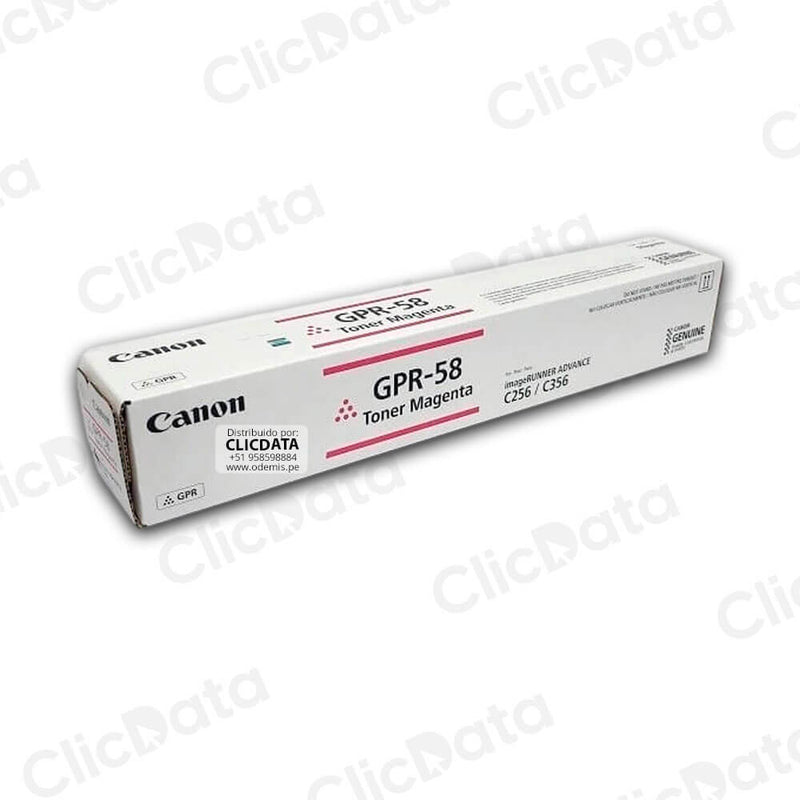 Toner Canon GPR-58 Magenta C357iF, C356iF 18,000 pág Original