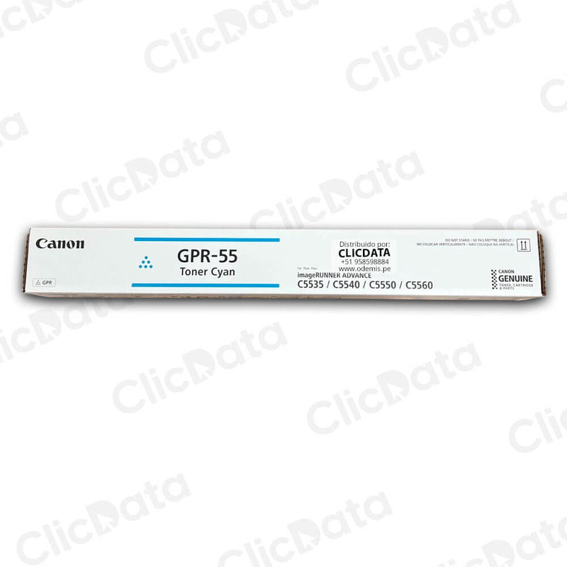 Toner Canon GPR-55 Cyan C5540i, C5560i 60,000 Pag Original
