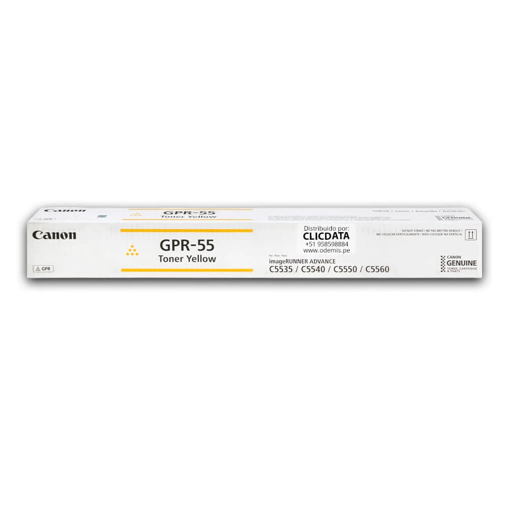 Toner Canon GPR-55 Yellow C5540i, C5560i 60,000 Pag Original