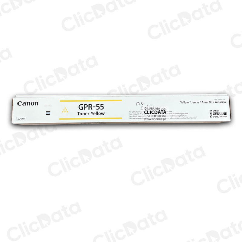 Toner Canon GPR-55 Yellow C5540i, C5560i 60,000 Pag Original