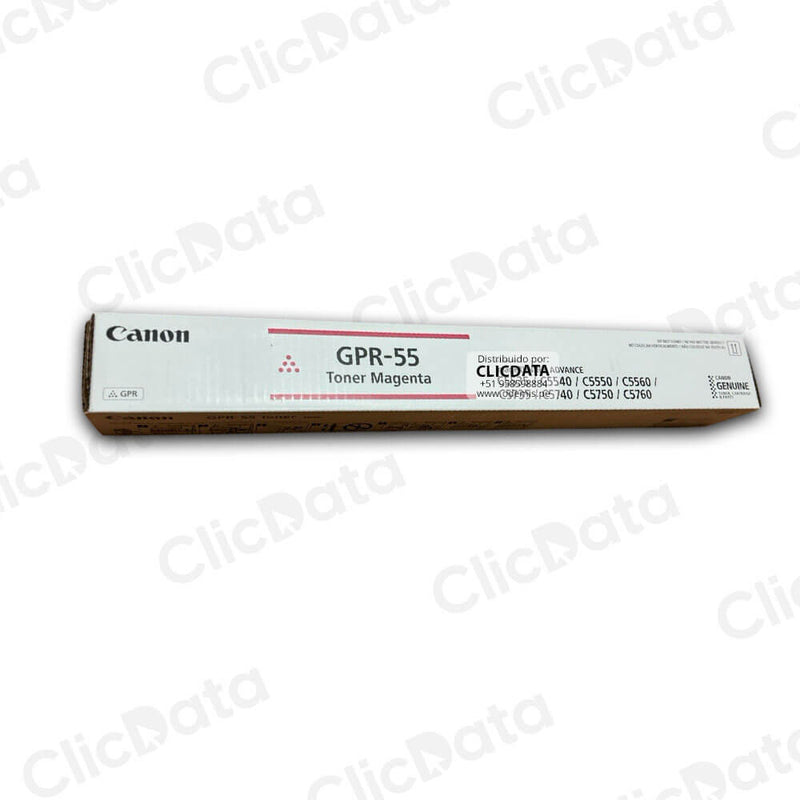 Toner Canon GPR-55 Magenta C5540i, C5560i 60,000 Pag Original