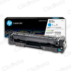 Tóner HP 222A W2221A Cian 1,200 Pág. LaserJet 3303 Original