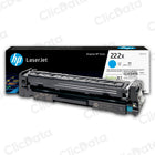 Toner HP 222X W2221X Cyan 2,500 pág. LaserJet Pro 3203