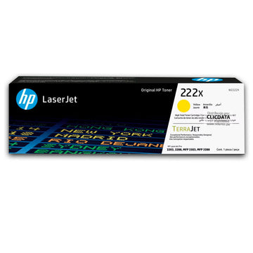 Toner Hp 222X W2222X Yellow 3201, 3388, 3303 2,500 pag Original