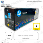 Toner HP 222X W2222X Yellow 2,500 Pág. 3203dw/3303fdw