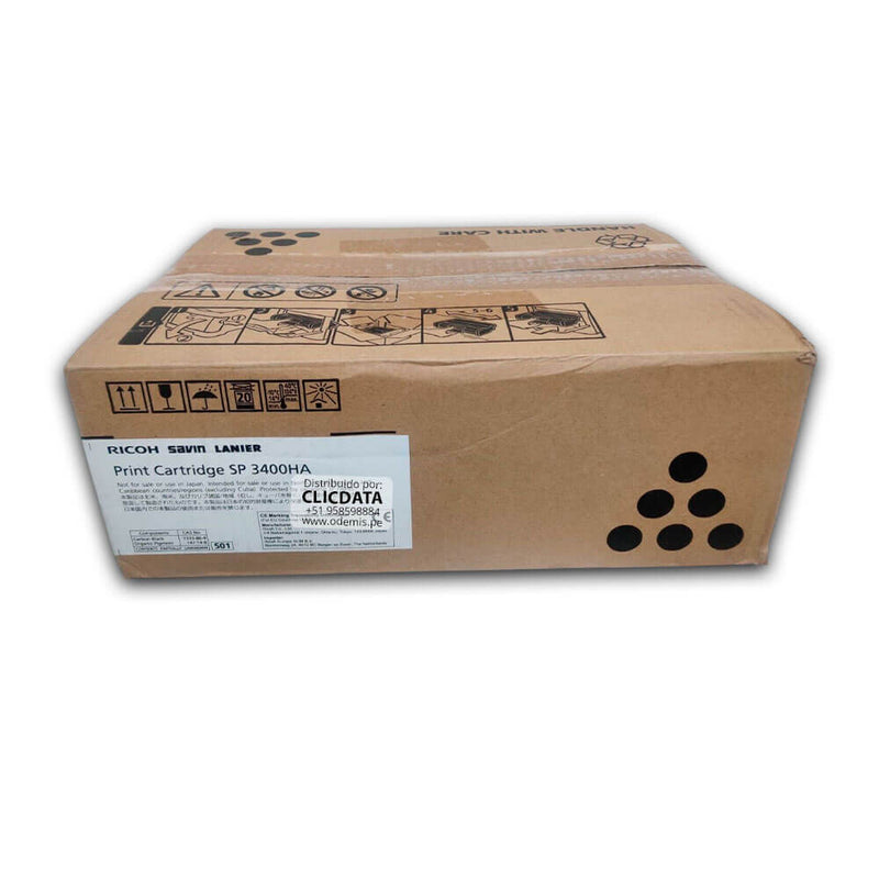 Toner Ricoh 406465 Negro 3510, SP 3400HA 5,000 pag Original