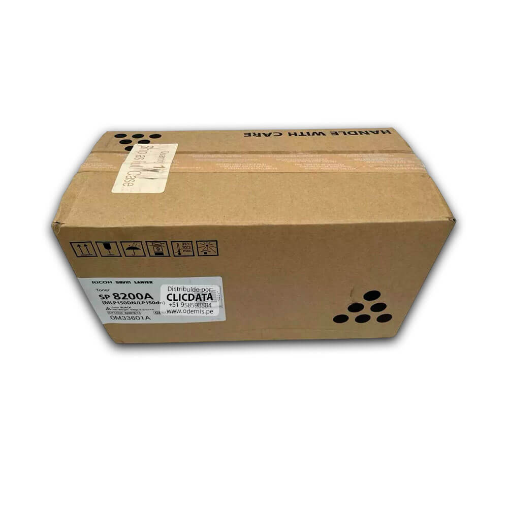 Toner Ricoh 820076 Negro Mp SP8200A 36,000 pag Original