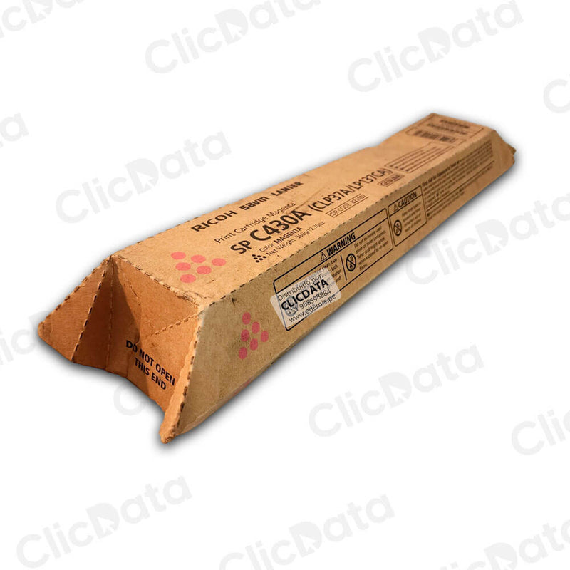 Toner Ricoh 821107 Magenta C431Dn, SP C430Dn 15,000 pag Original