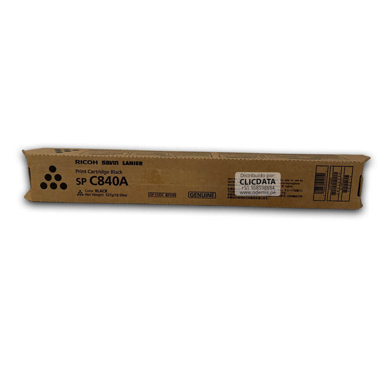Toner Ricoh 821255 Negro C842dn, SP C840A 43,000 pag Original