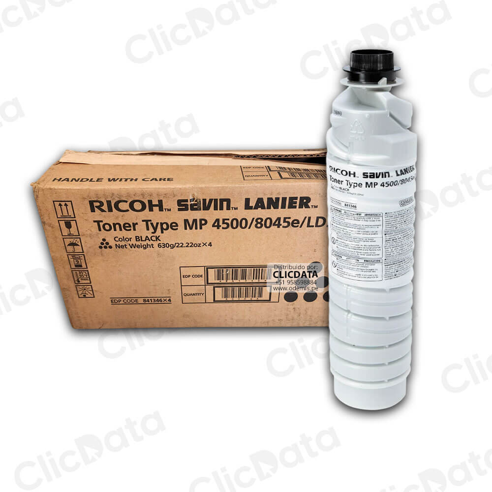 Toner Ricoh 841346 Negro LD335, MP 4500 30,000 pag Original