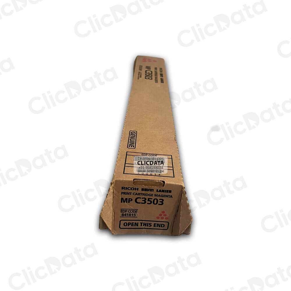 Toner Ricoh 841815 Magenta MP C3003, C3503, C3504, C3004 Original