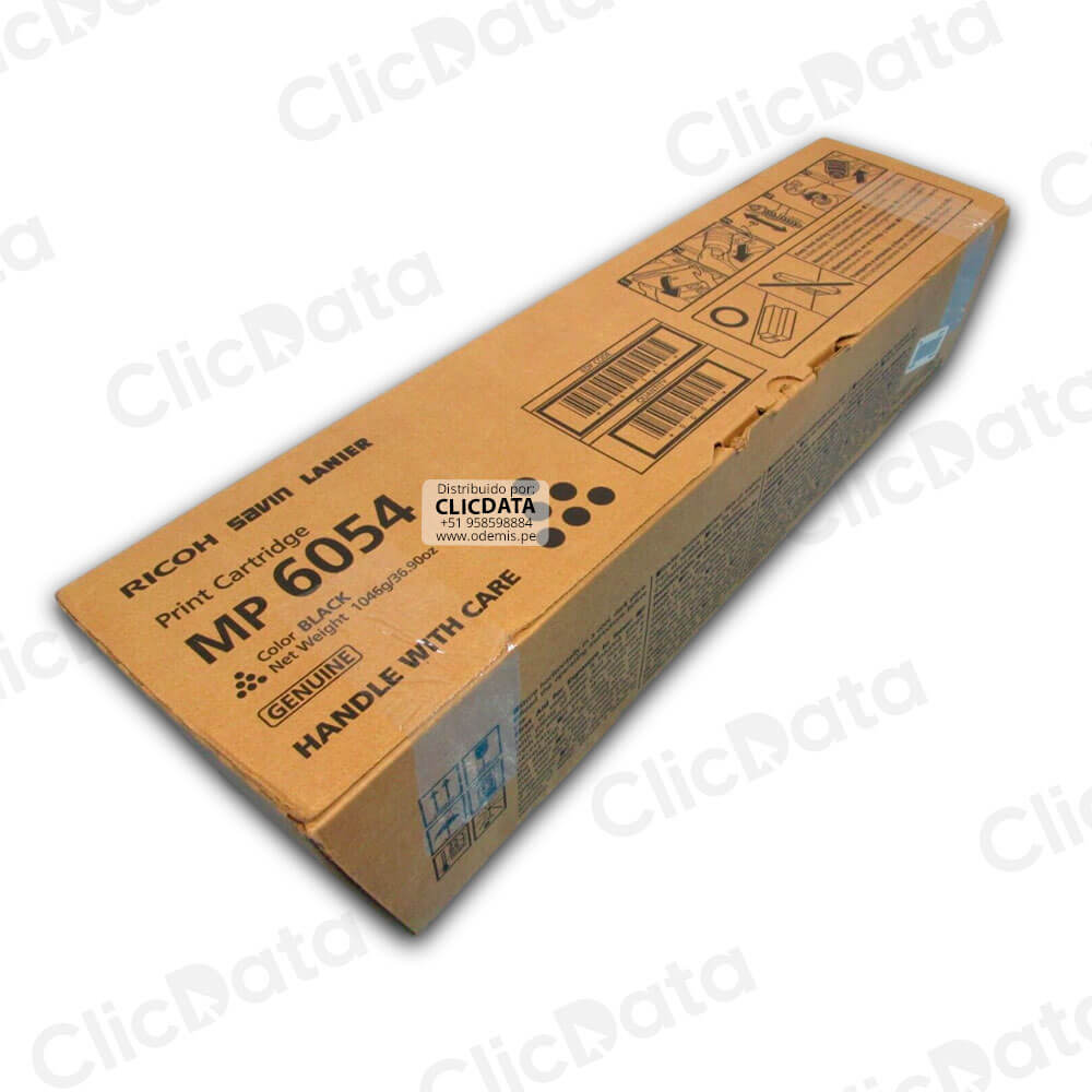 Toner Ricoh 842126 Negro MP 4054, MP 6054, MP 5054 37K Original