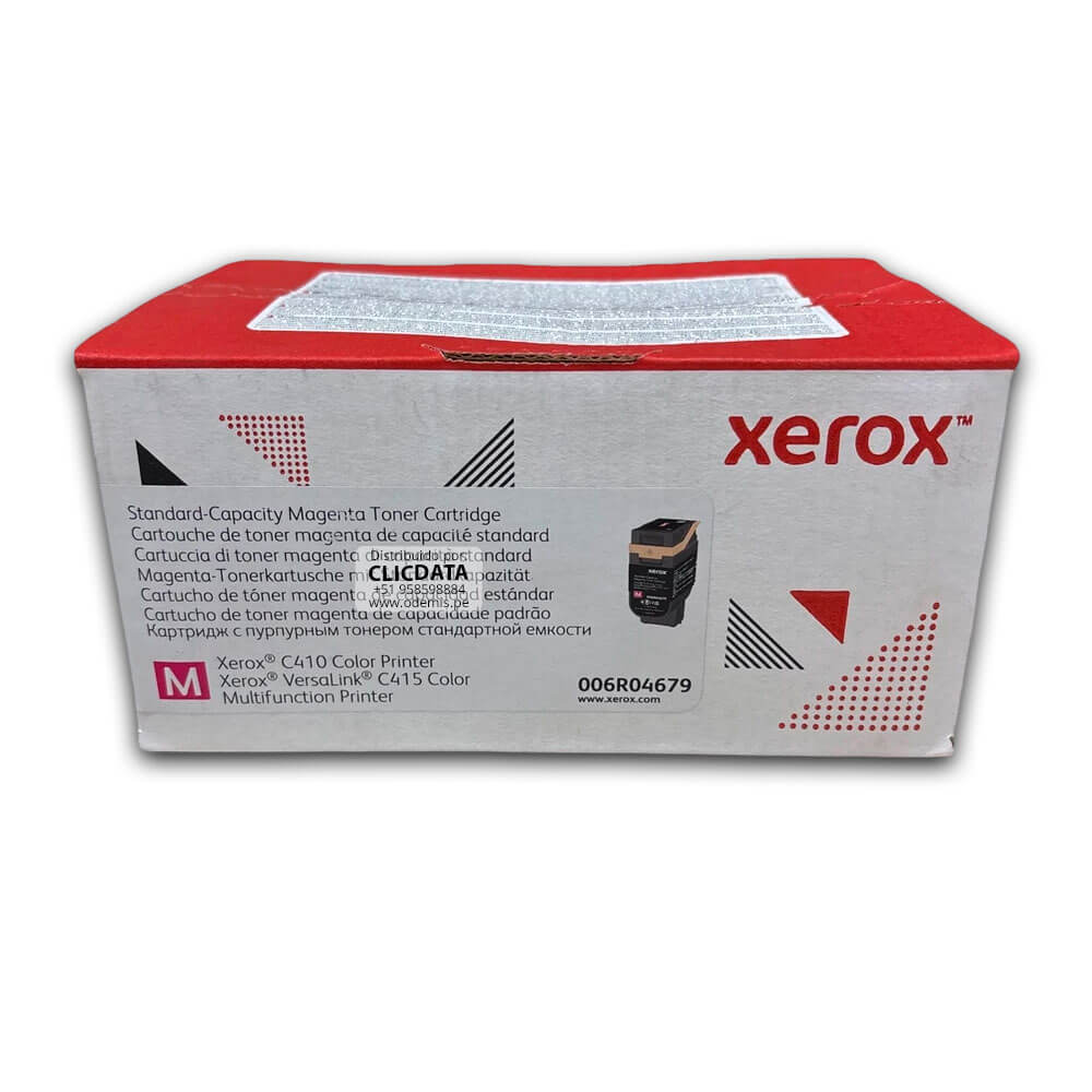 Toner Xerox 006R04679 Magenta C415, C410 2,000 Pág Original