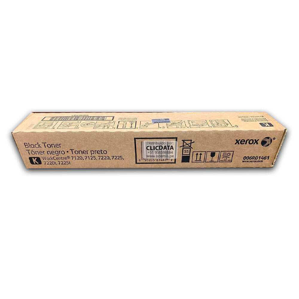 Toner Xerox 006R01461 Negro 7125, 7220, 7120, 7225 22,000 pág