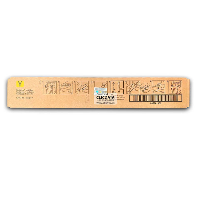 Toner Xerox 006R01462 Yellow 7125, 7220, 7120, 7225 15,000 pág