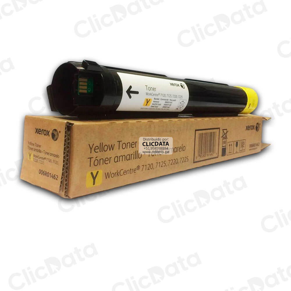 Toner Xerox 006R01462 Yellow 7125, 7220, 7120, 7225 15,000 pág