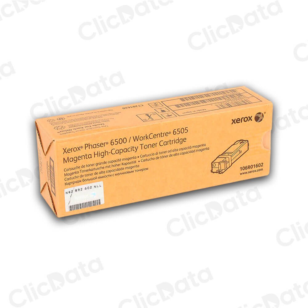Toner Xerox 106R01602 Magenta Ph 6500, WC 6505 Original