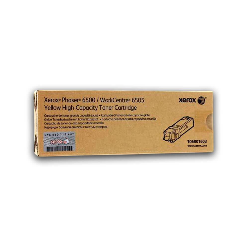 Toner Xerox 106R01603 Yellow Ph 6500, WC 6505 Original