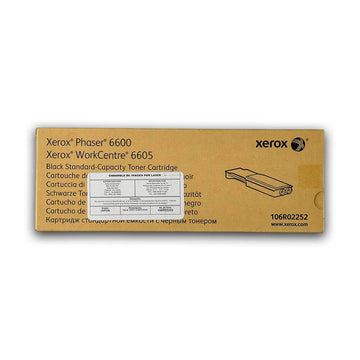 Toner Xerox 106R02252 Negro WC 6605, PH 6600 3,000 pag