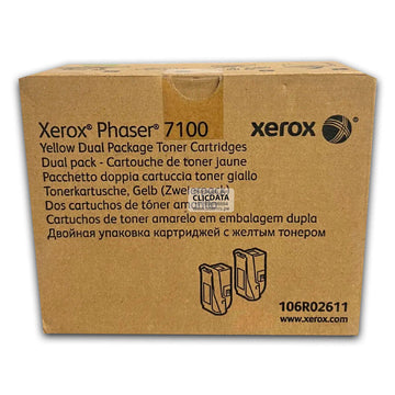 Toner Xerox 106R02611 Dual Yellow PH 7100 9,000 pag