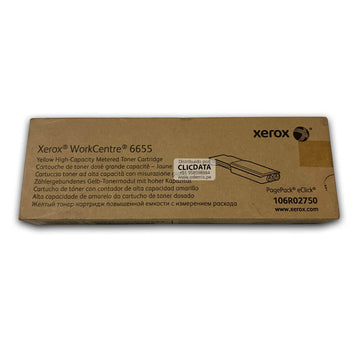 Toner Xerox 106R02750 Yellow WC 6655 11,500 pág