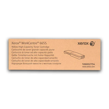 Toner Xerox 106R02754 Yellow WC 6655 7,500 pág