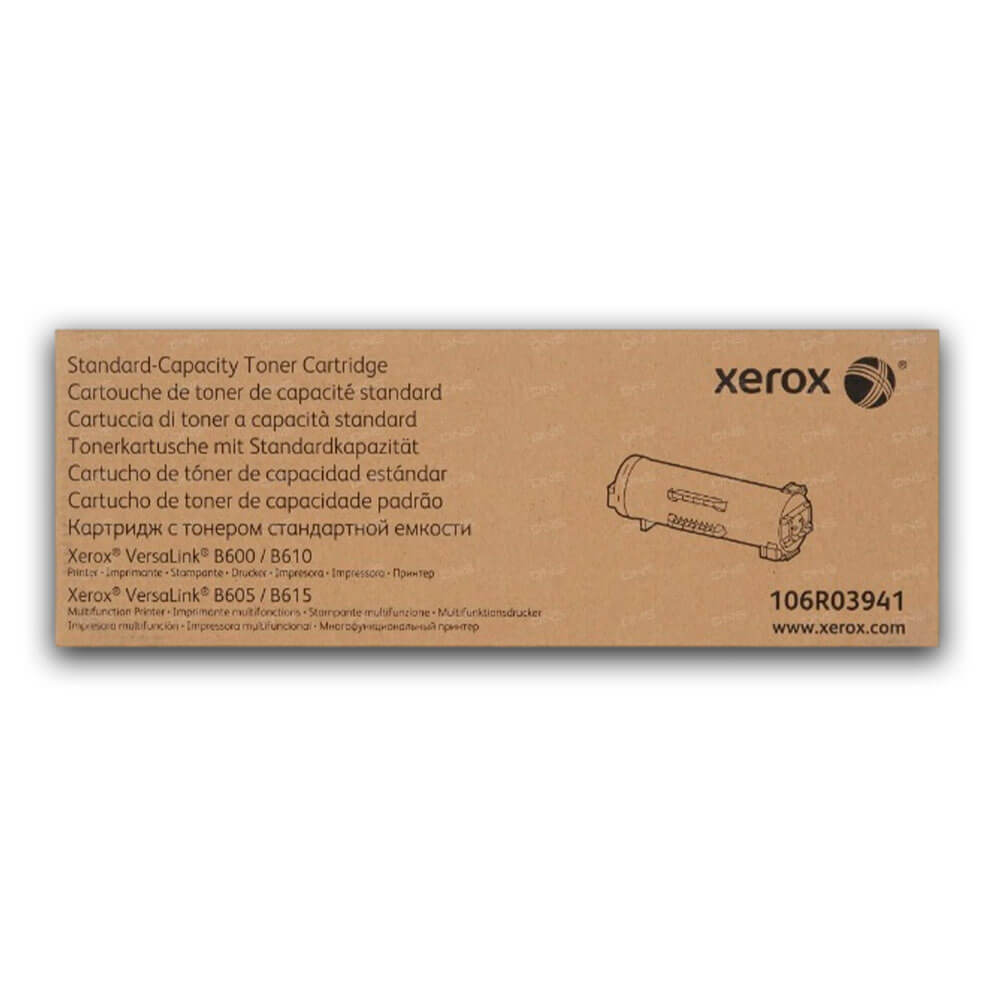 Toner Xerox 106R03941 Negro B600, B605, B615, B610 10,300 pág